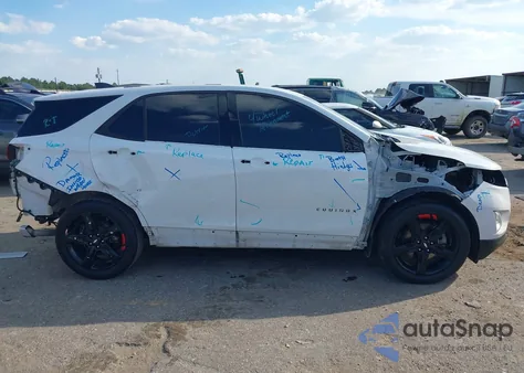 2018 Chevrolet Equinox Lt из США, поврежденный, VIN 2GNAXKEX2J6333365